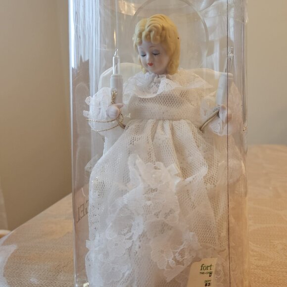 Source Unknown Other - Vintage Light up Angel Tree Topper